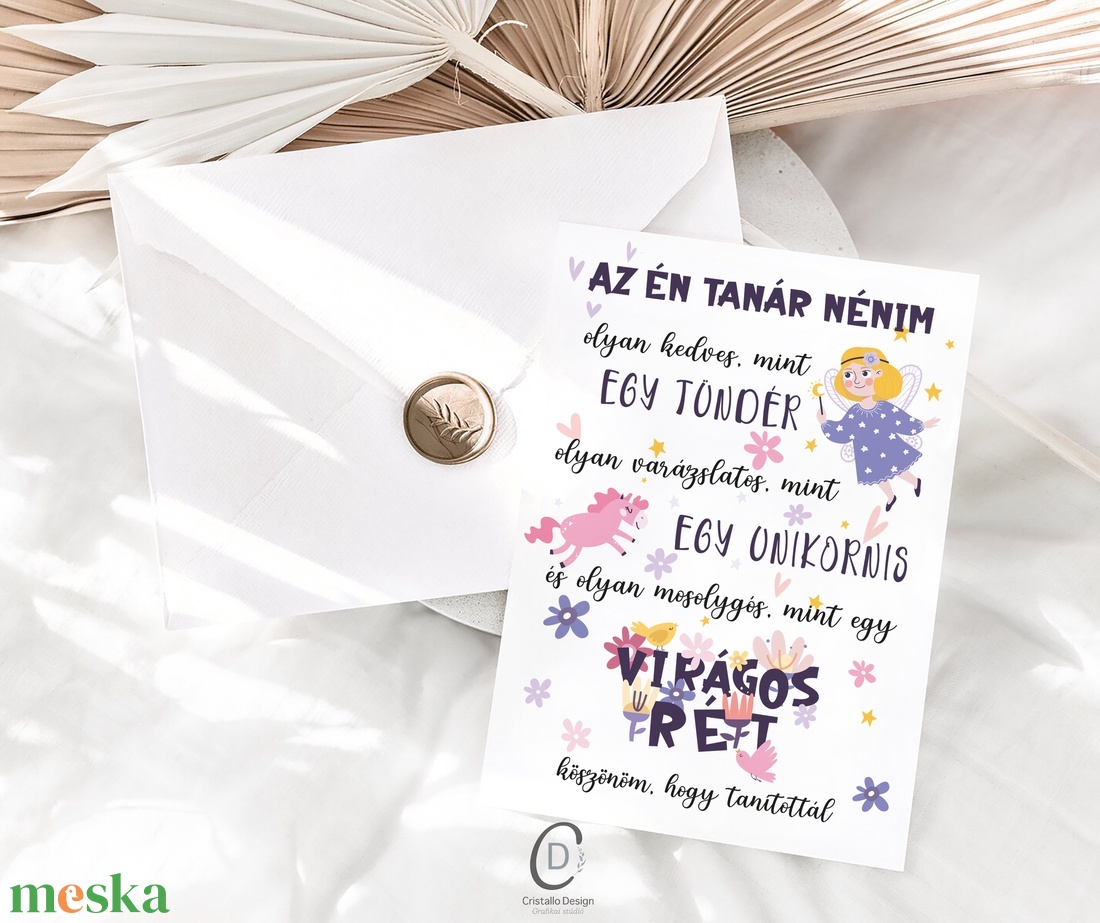 Köszönőajándék óvónéniknek, dadusoknak, ballagásra búcsúajándék, ajándékkísérő - otthon & életmód - papír, írószer - ajándékozás kellékei - ajándékkísérő - Meska.hu