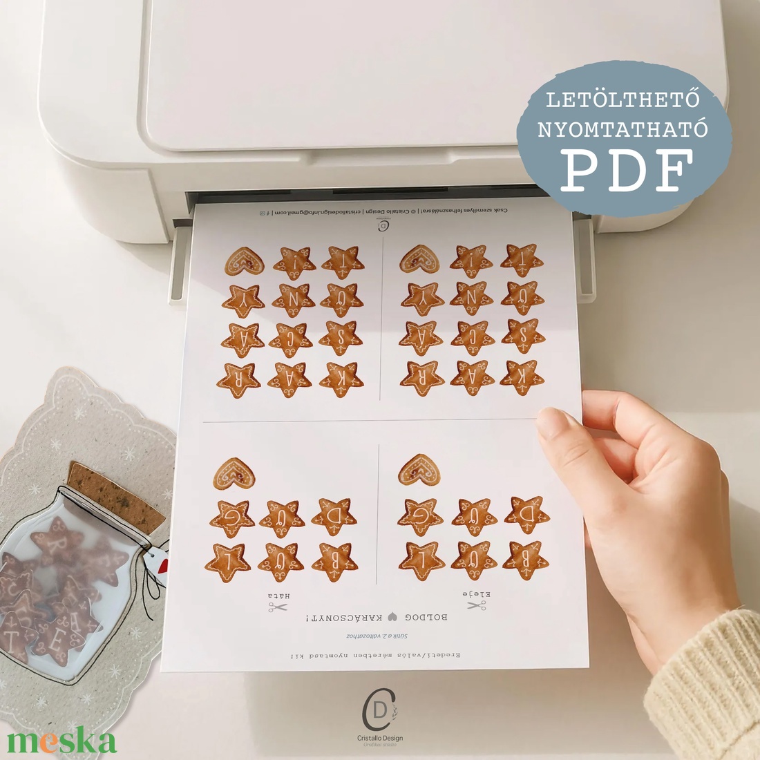 Karácsonyi csináld magad pénzátadó képeslap, befőttes üveg ajándékkísérő, letölthető, digitális, nyomtatható szett 5db - karácsony - karácsonyi ajándékozás - karácsonyi képeslap, üdvözlőlap, ajándékkísérő - Meska.hu