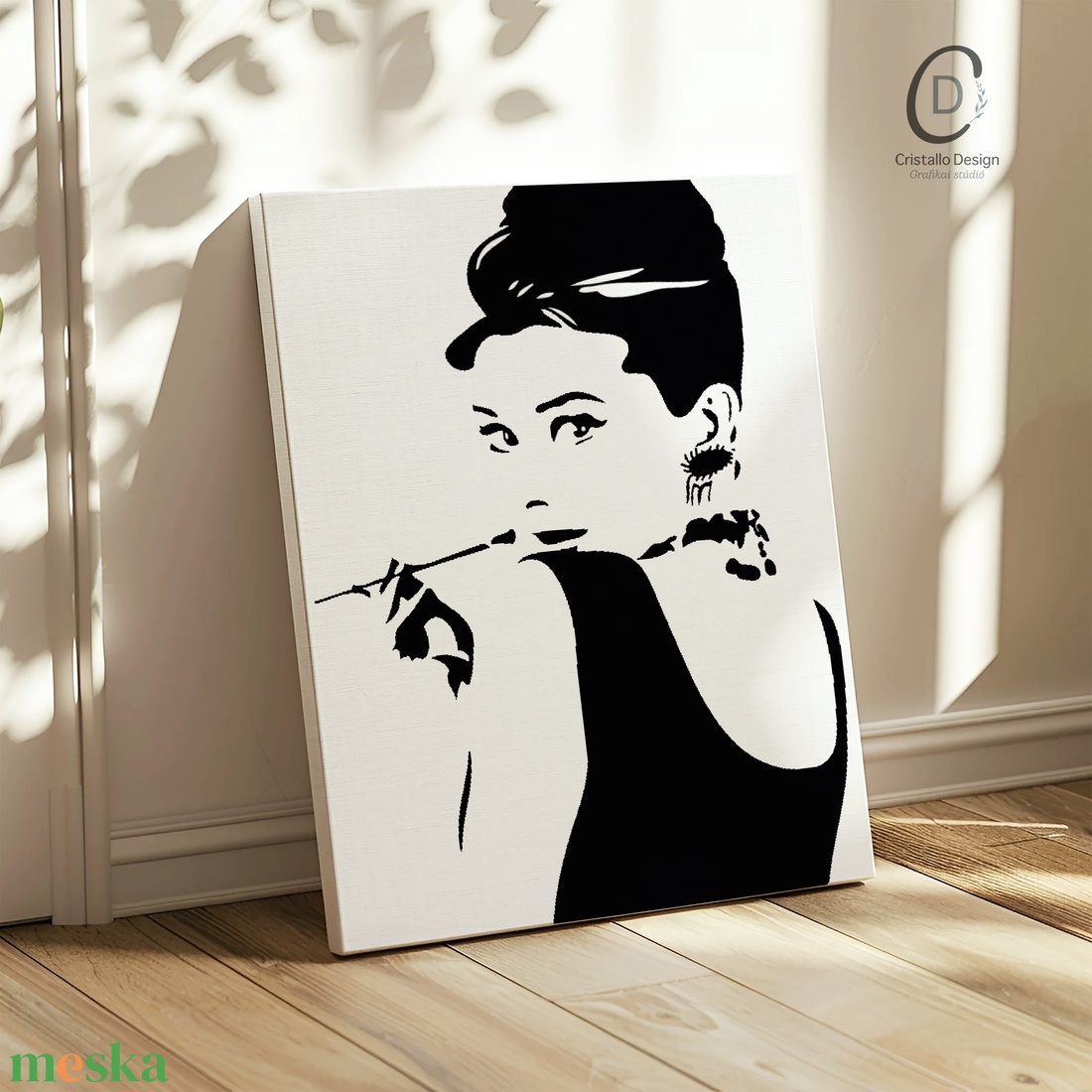 Audrey Hepburn poszter, kép, vászonkép, dekoráció - otthon & életmód - dekoráció - kép & falikép - poszter - Meska.hu