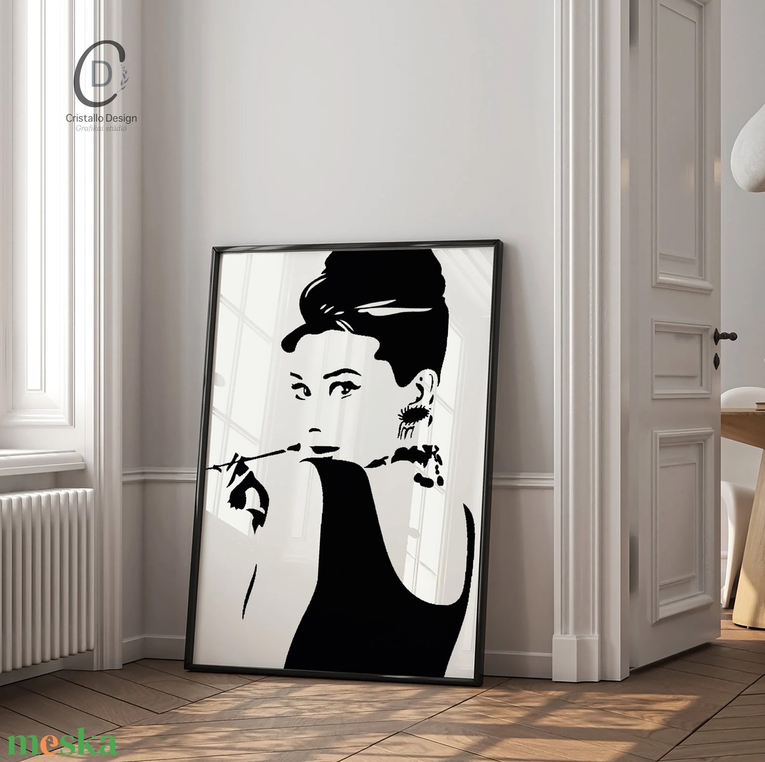 Audrey Hepburn poszter, kép, vászonkép, dekoráció - otthon & életmód - dekoráció - kép & falikép - poszter - Meska.hu