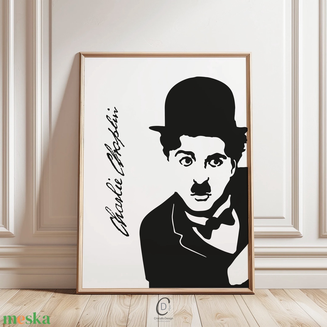 Charlie Chaplin poszter, kép, vászonkép, dekoráció - otthon & életmód - dekoráció - kép & falikép - poszter - Meska.hu