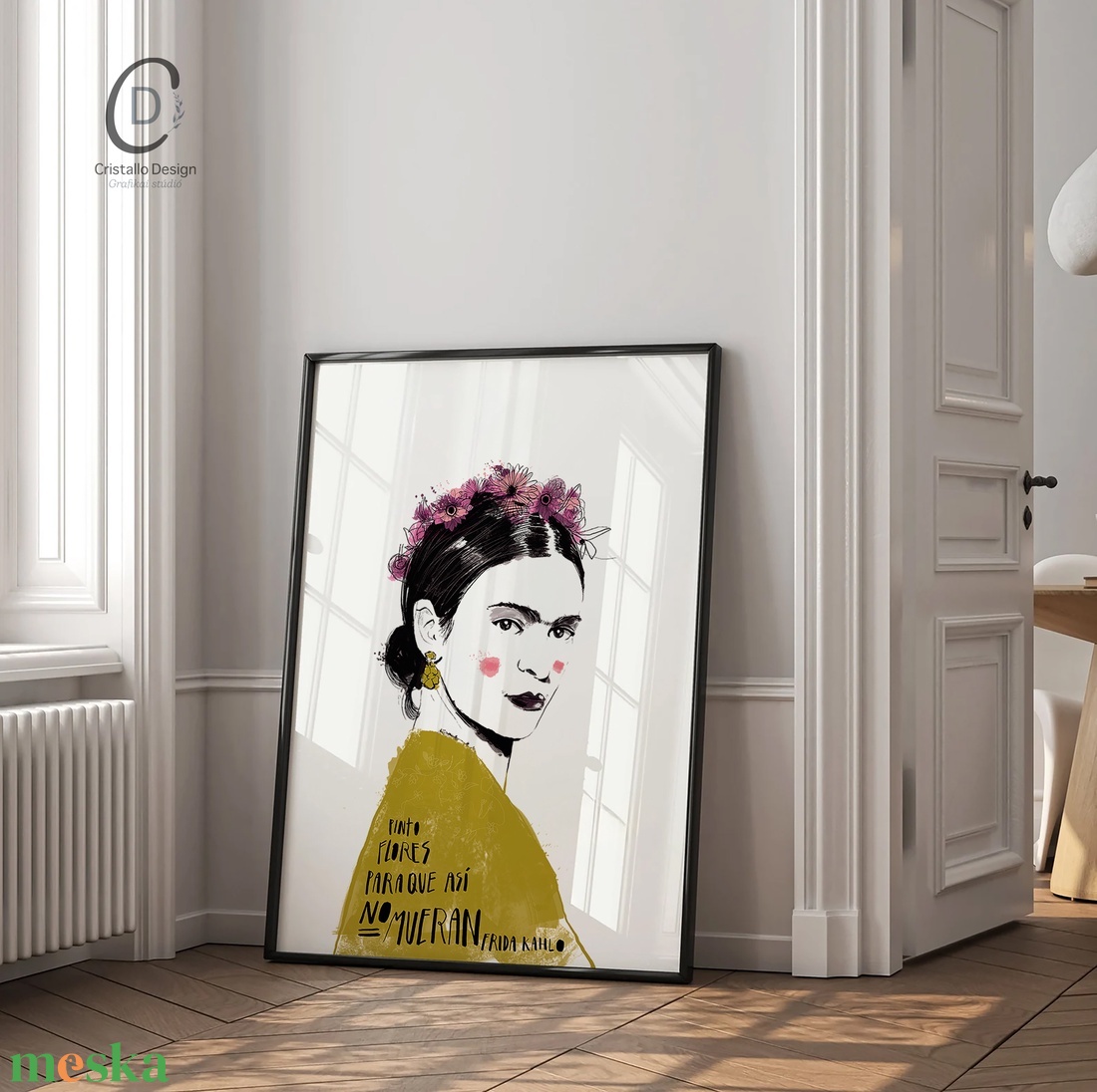 Frida Kahlo poszter, kép, vászonkép, dekoráció - otthon & életmód - dekoráció - kép & falikép - poszter - Meska.hu