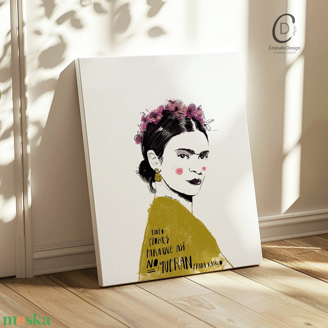 Frida Kahlo poszter, kép, vászonkép, dekoráció - otthon & életmód - dekoráció - kép & falikép - poszter - Meska.hu