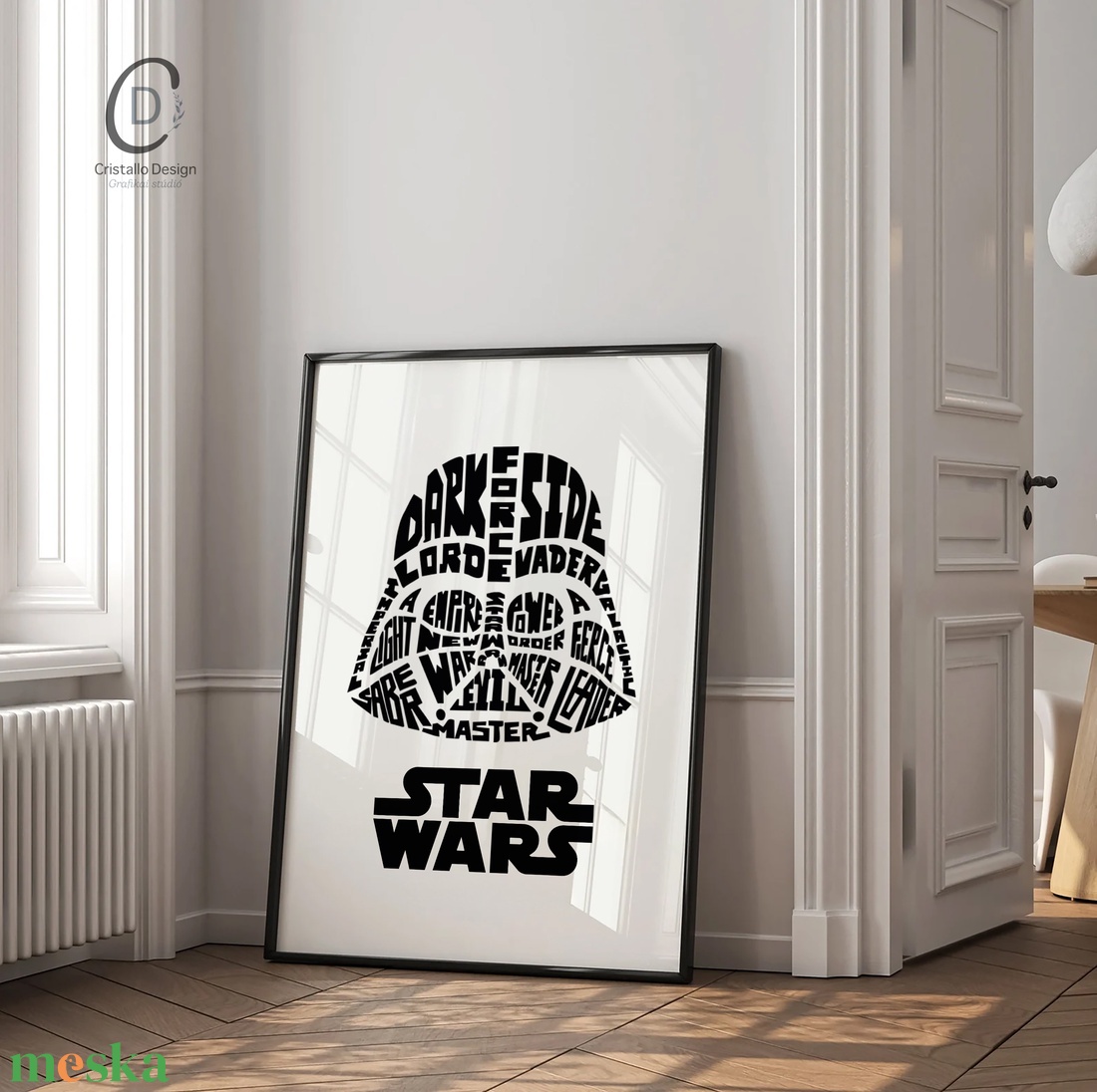 Darth Vader poszter, Star Wars kép, vászonkép, dekoráció - otthon & életmód - dekoráció - kép & falikép - poszter - Meska.hu