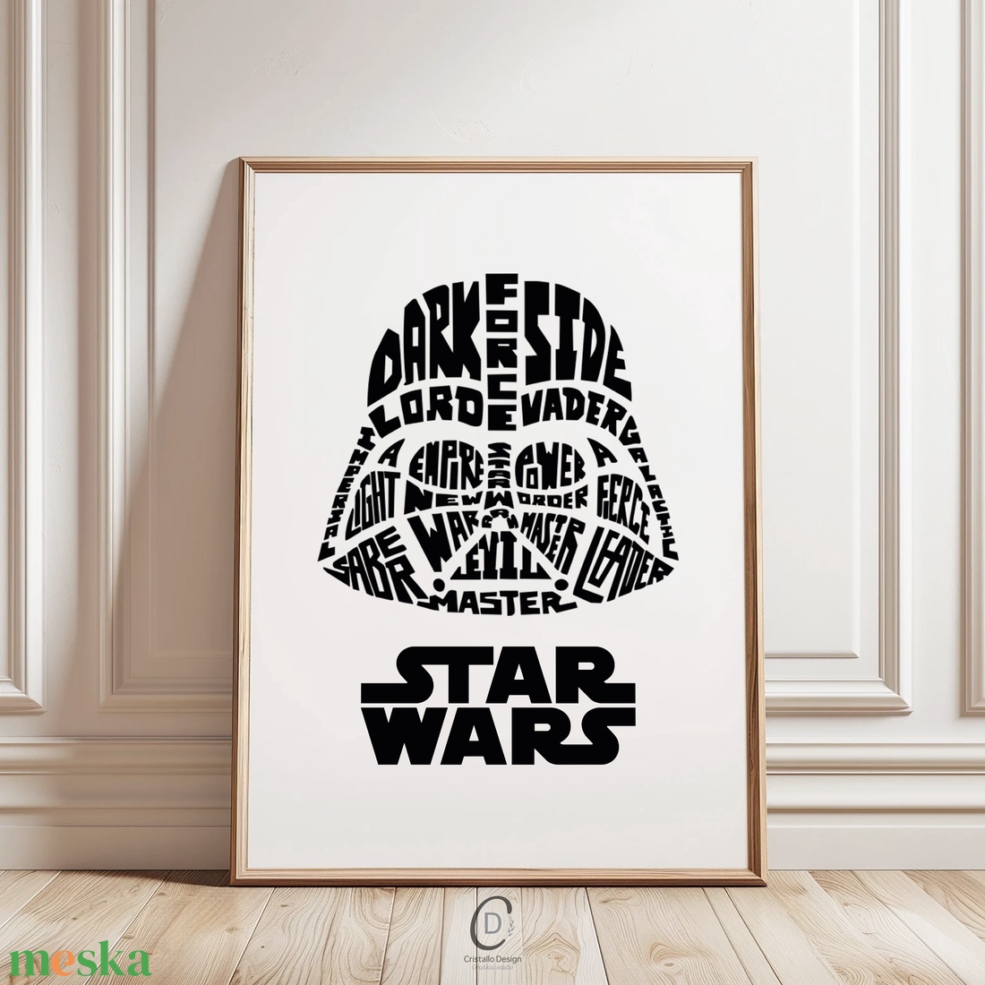 Darth Vader poszter, Star Wars kép, vászonkép, dekoráció - otthon & életmód - dekoráció - kép & falikép - poszter - Meska.hu