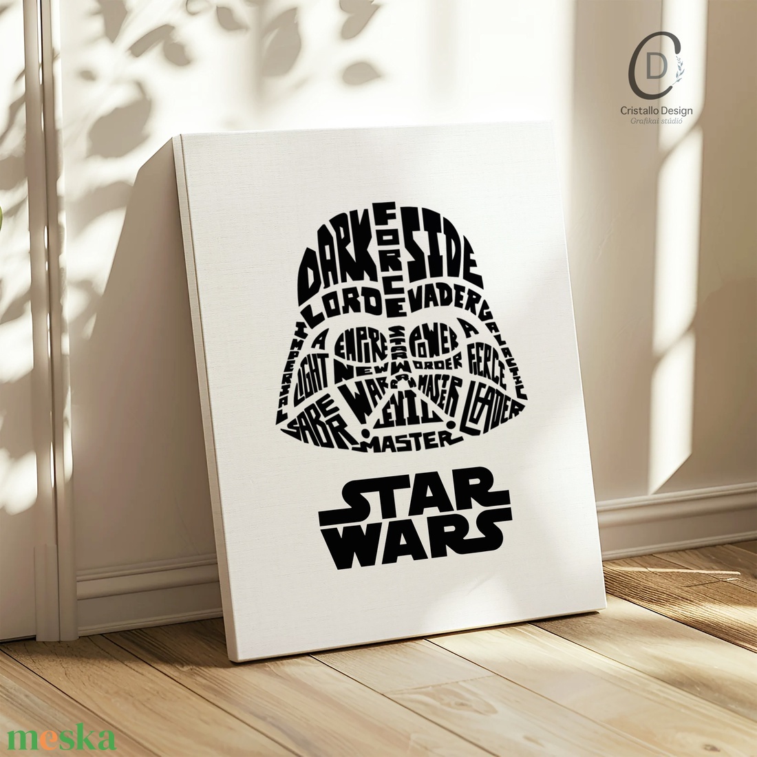 Darth Vader poszter, Star Wars kép, vászonkép, dekoráció - otthon & életmód - dekoráció - kép & falikép - poszter - Meska.hu