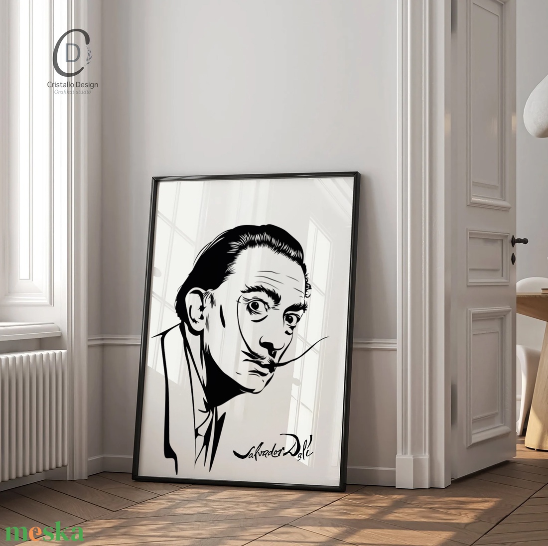 Salvador Dali poszter, kép, vászonkép, dekoráció - otthon & életmód - dekoráció - kép & falikép - poszter - Meska.hu