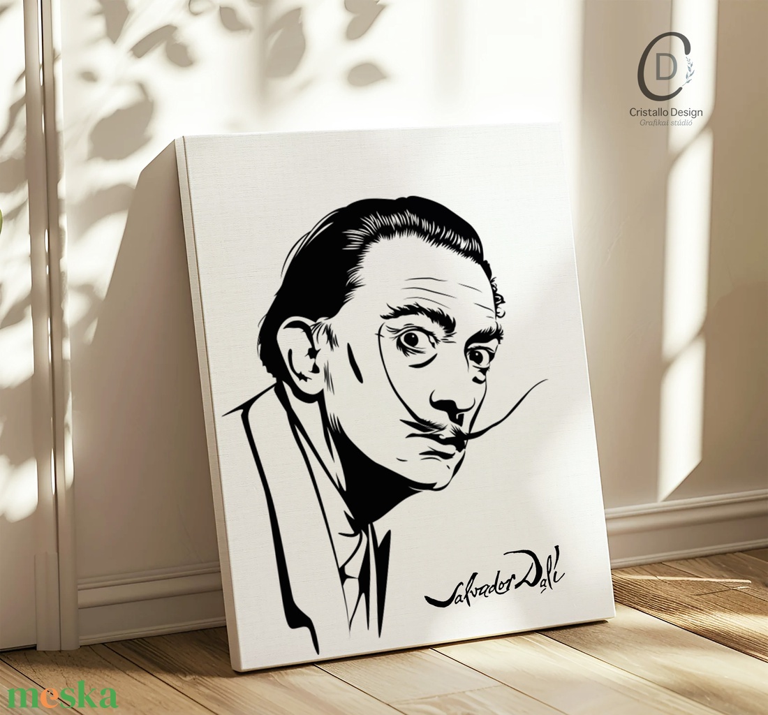 Salvador Dali poszter, kép, vászonkép, dekoráció - otthon & életmód - dekoráció - kép & falikép - poszter - Meska.hu