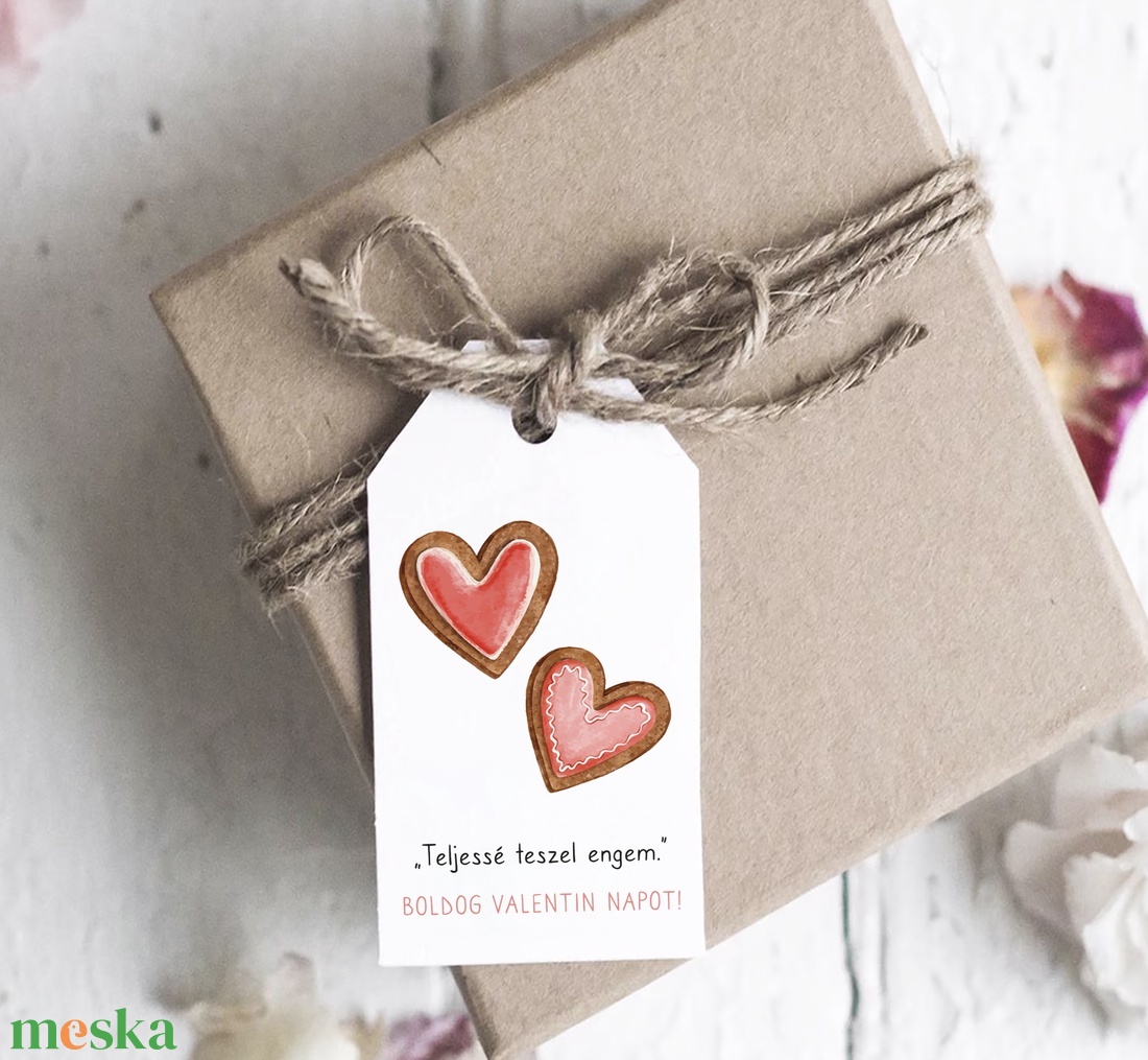 Valentin napi idézetes ajándékkísérő, szívecskés ajándékátadó kártya szett 4 db - otthon & életmód - papír, írószer - ajándékozás kellékei - ajándékkísérő - Meska.hu