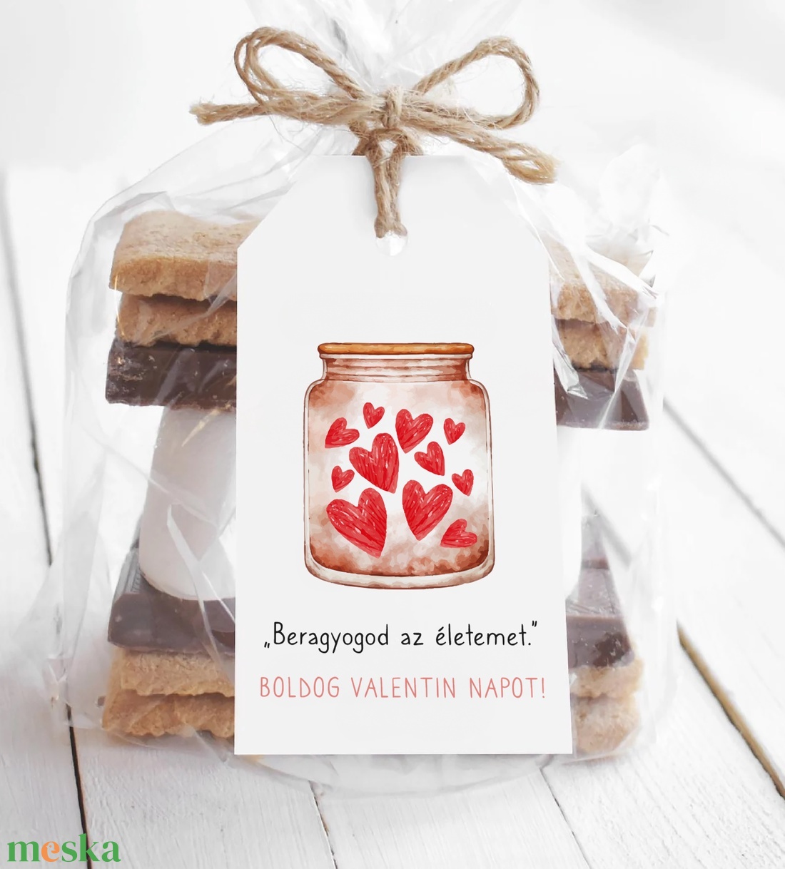 Valentin napi idézetes ajándékkísérő, szívecskés ajándékátadó kártya szett 4 db - otthon & életmód - papír, írószer - ajándékozás kellékei - ajándékkísérő - Meska.hu