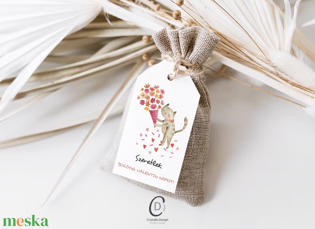 Valentin napi ajándékkísérő, erdei állatos ajándékátadó kártya szett 4 db - otthon & életmód - papír, írószer - ajándékozás kellékei - ajándékkísérő - Meska.hu