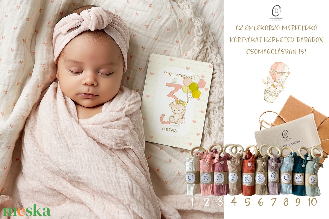 Mérföldkő kártya, erdei állatos emlékörző kártyák, baba box, 17 db - baba - mama - babafotózás - baba mérföldkő kártyák - Meska.hu