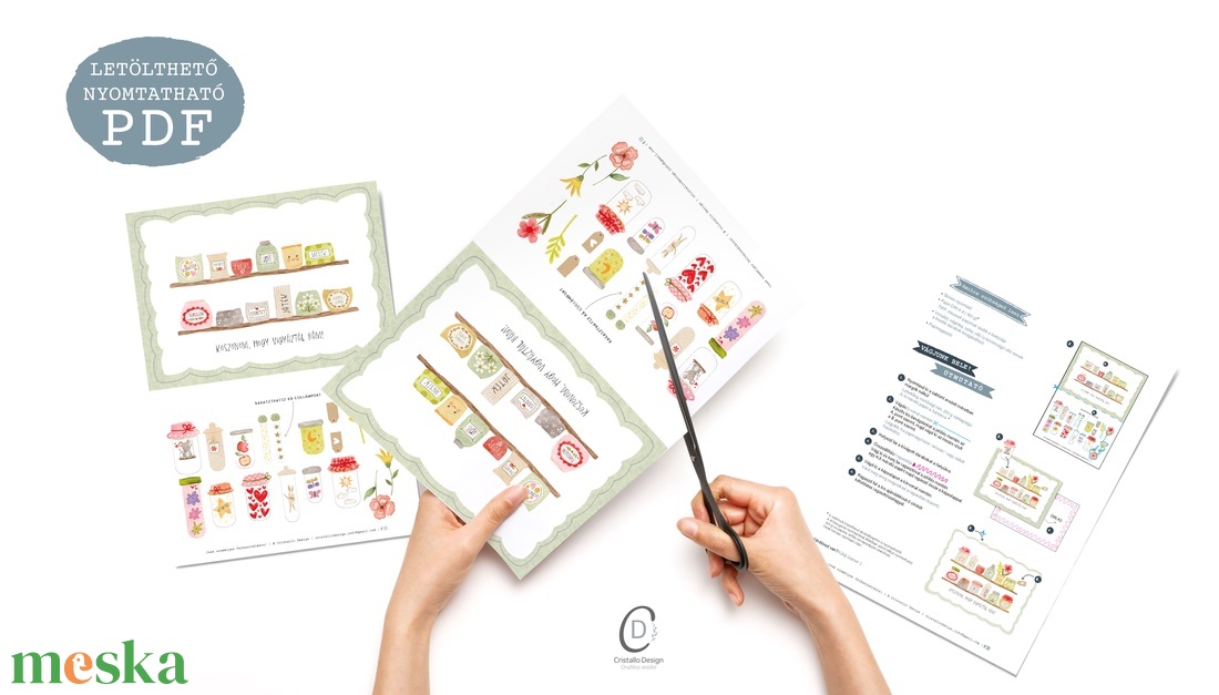 Ballagásra csináld magad képeslap, ajándékkísérő, köszönőajándék, letölthető, digitális, nyomtatható - otthon & életmód - papír, írószer - ajándékozás kellékei - képeslap, üdvözlőlap - Meska.hu