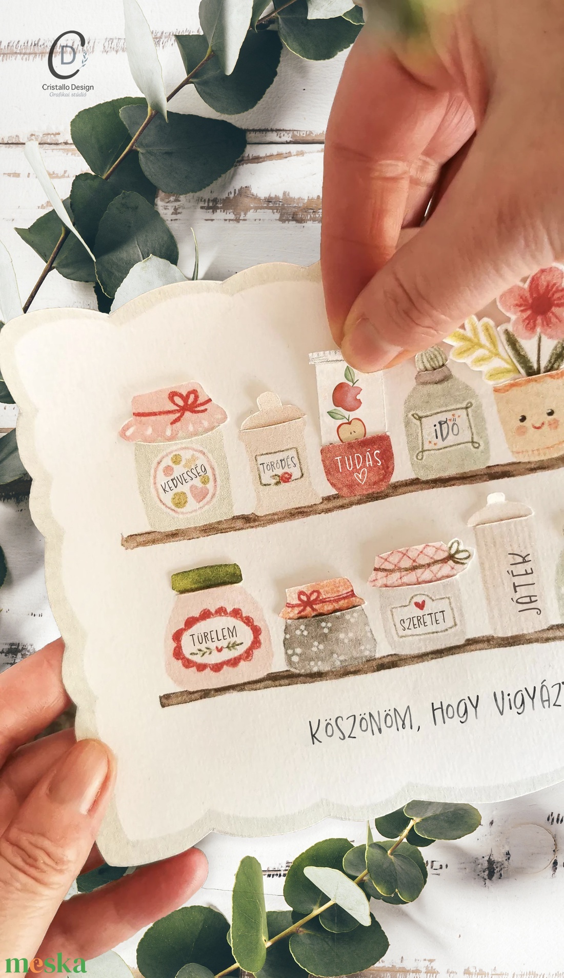 Ballagásra csináld magad képeslap, ajándékkísérő, köszönőajándék, letölthető, digitális, nyomtatható - otthon & életmód - papír, írószer - ajándékozás kellékei - képeslap, üdvözlőlap - Meska.hu