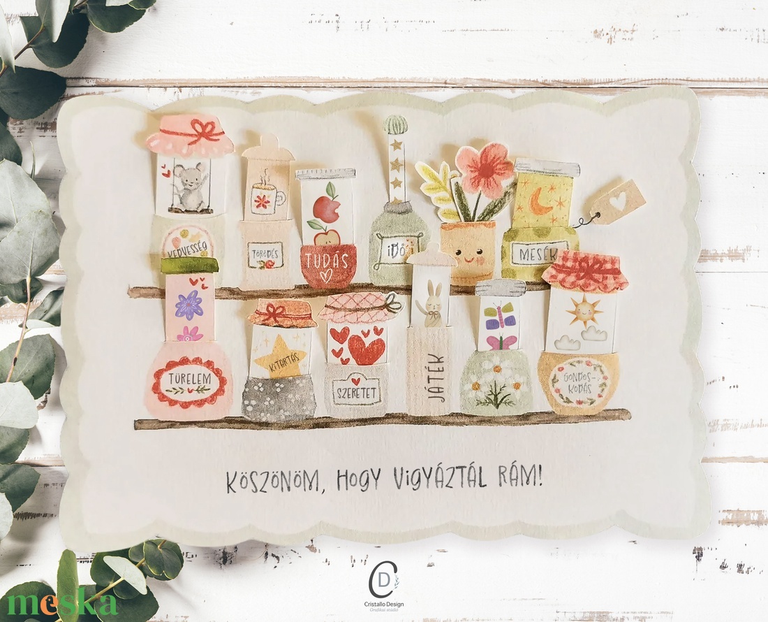 Ballagásra csináld magad képeslap, ajándékkísérő, köszönőajándék, letölthető, digitális, nyomtatható - otthon & életmód - papír, írószer - ajándékozás kellékei - képeslap, üdvözlőlap - Meska.hu