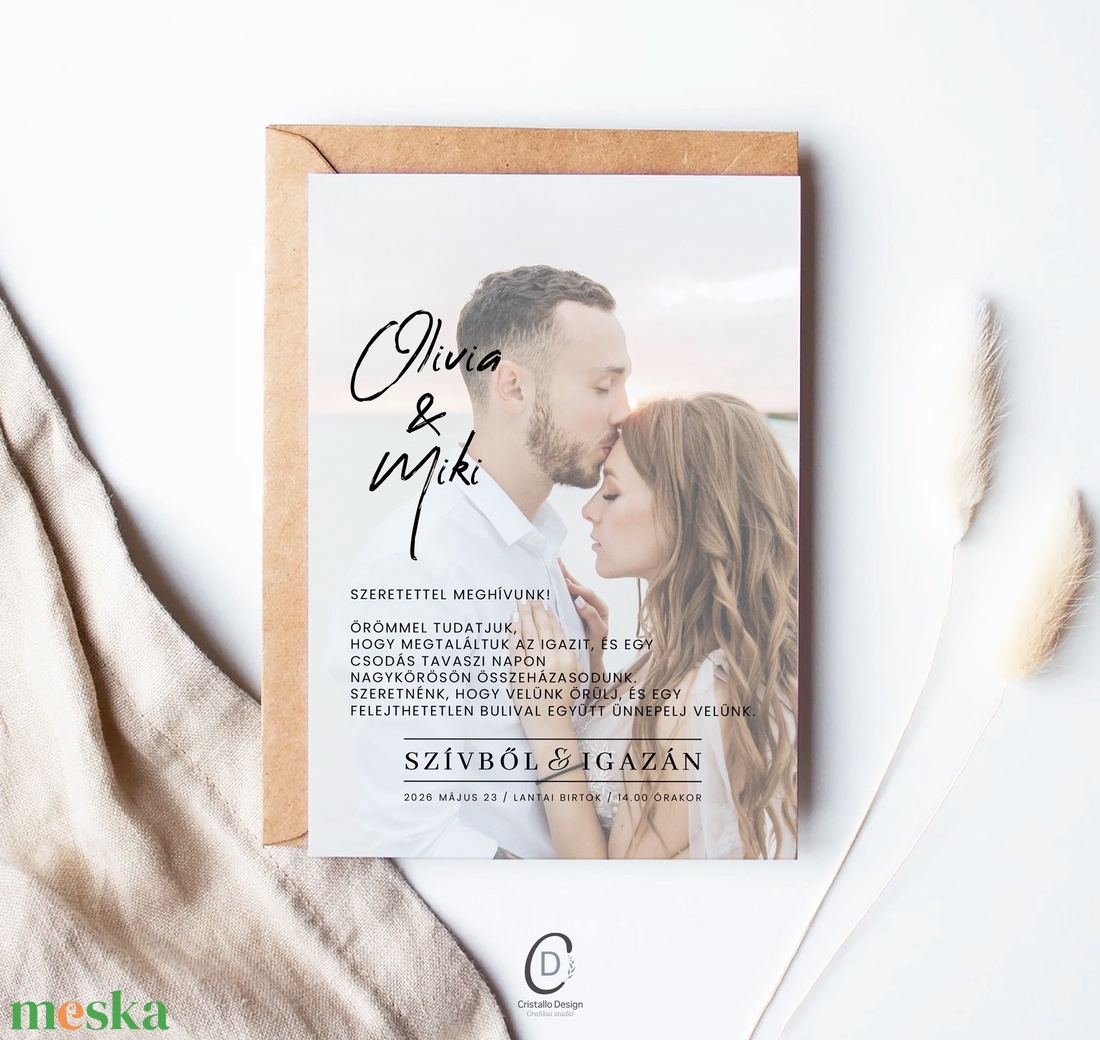 Olivia minimál stílusú boros, pálinkás címke, esküvői köszönő ajándék matrica, szülőköszöntő - esküvő - emlék & ajándék - köszönőajándék - Meska.hu