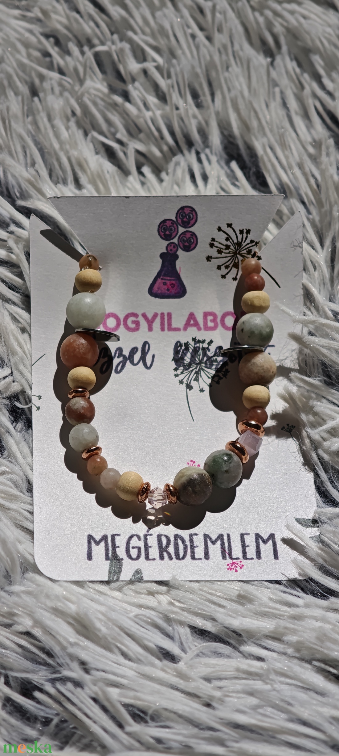 Kézzel készített karkötő  - ékszer - karkötő - gyöngyös karkötő - Meska.hu