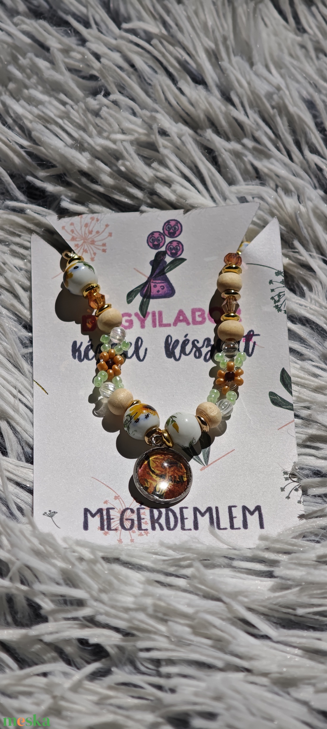 Kézzel készített karkötő  - ékszer - karkötő - bogyós karkötő - Meska.hu