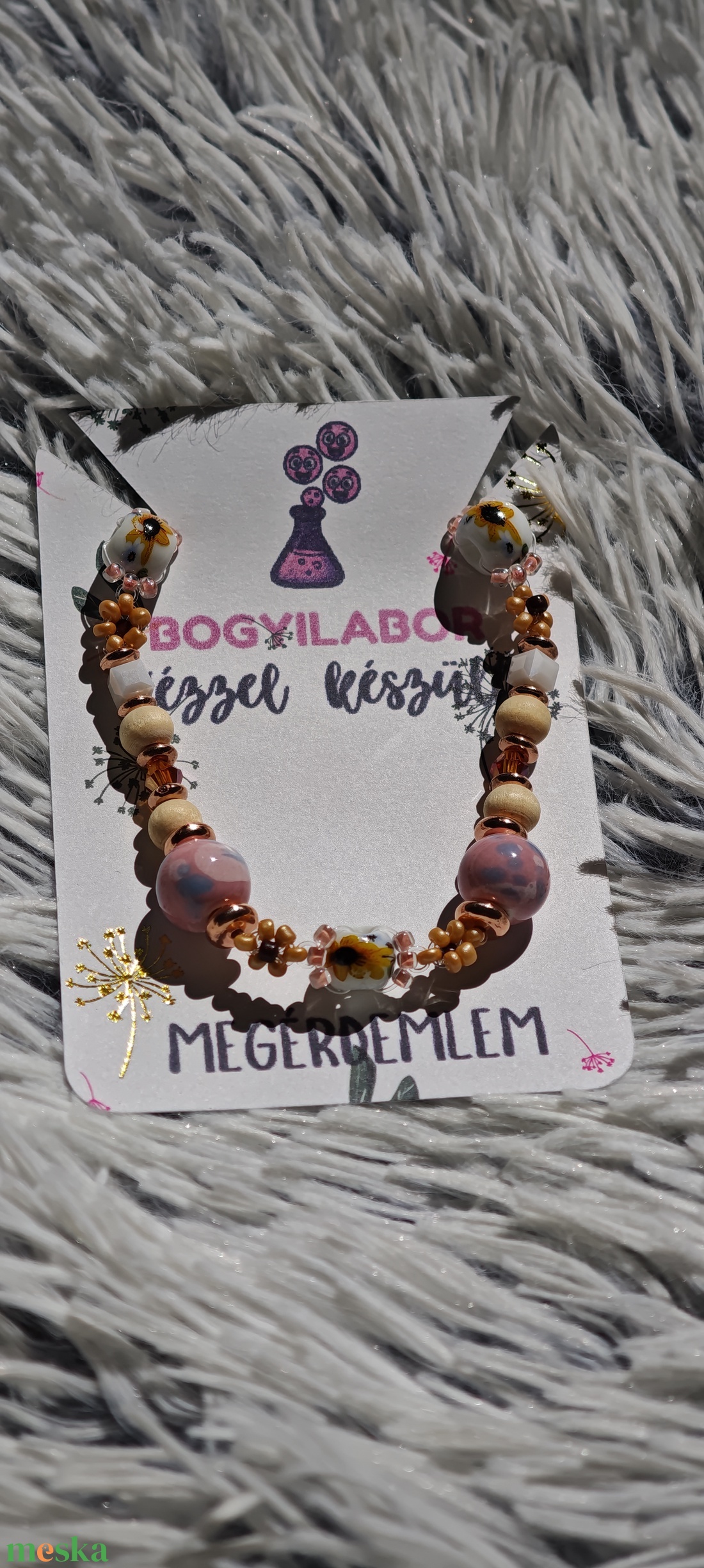 Kézzel készített karkötő  - ékszer - karkötő - gyöngyös karkötő - Meska.hu