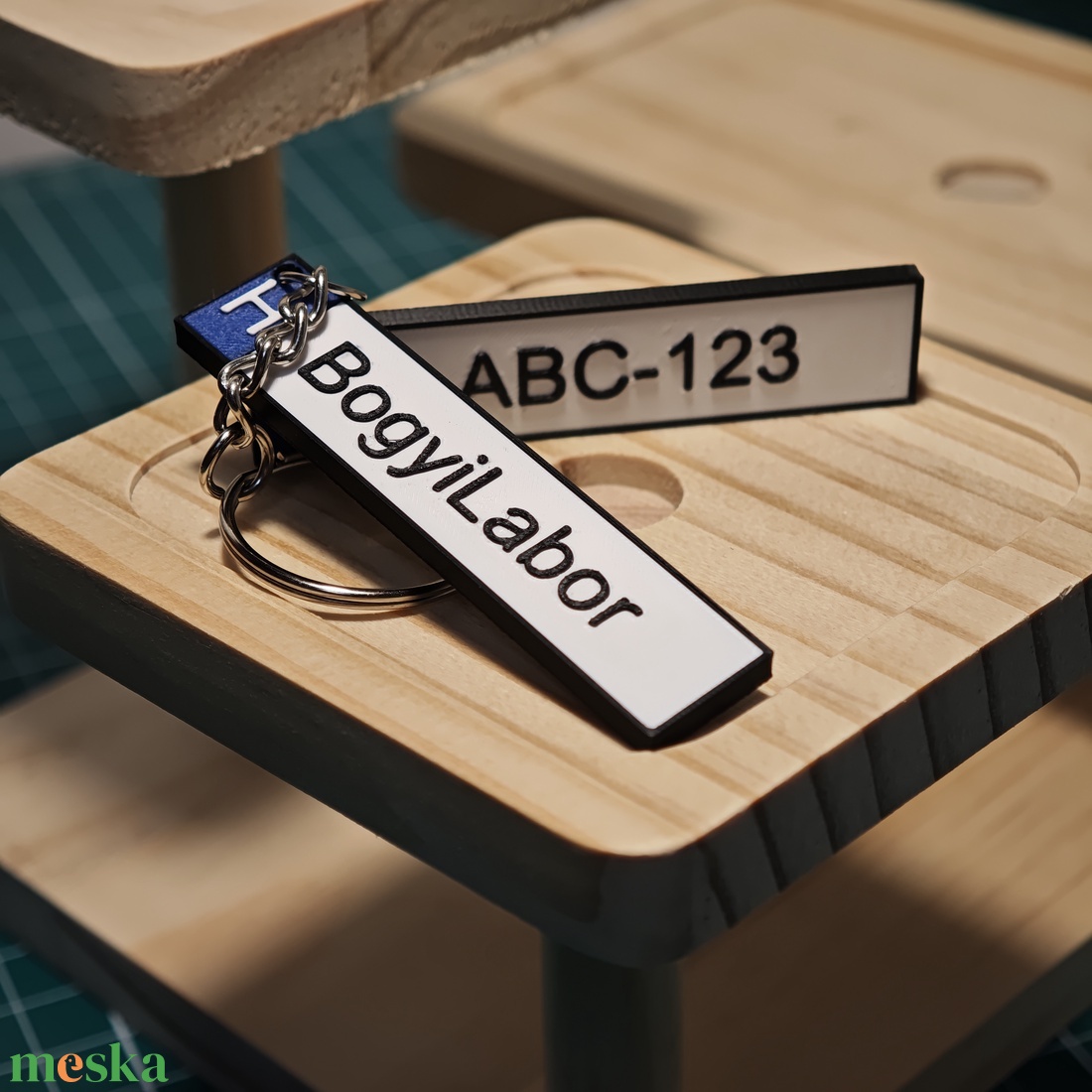 Egyedi személyre szabható rendszám - táska & tok - kulcstartó & táskadísz - kulcstartó - Meska.hu