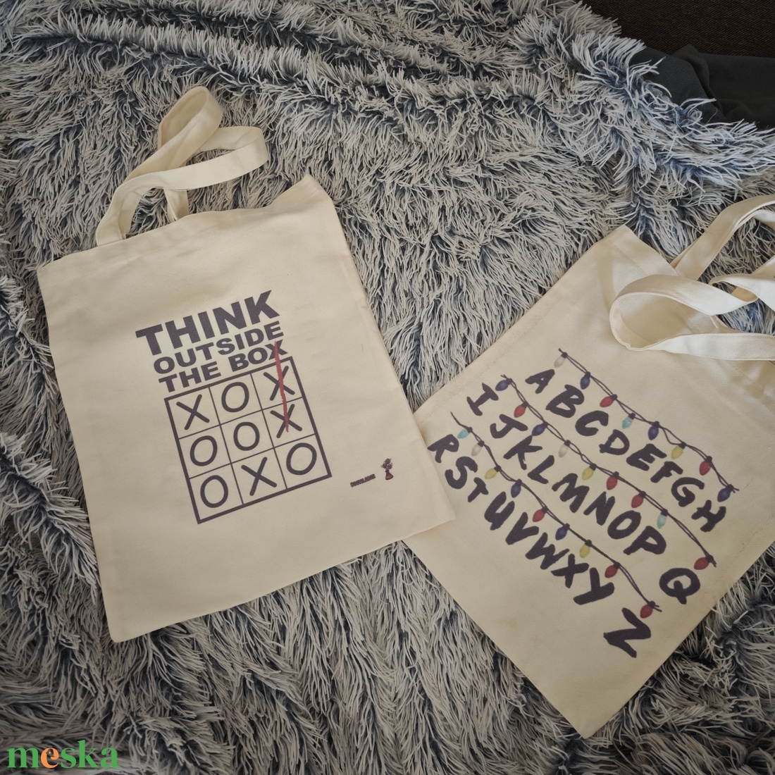 Egyedi nyomtatott vászon táska - diy (csináld magad) - szolgáltatás - Meska.hu