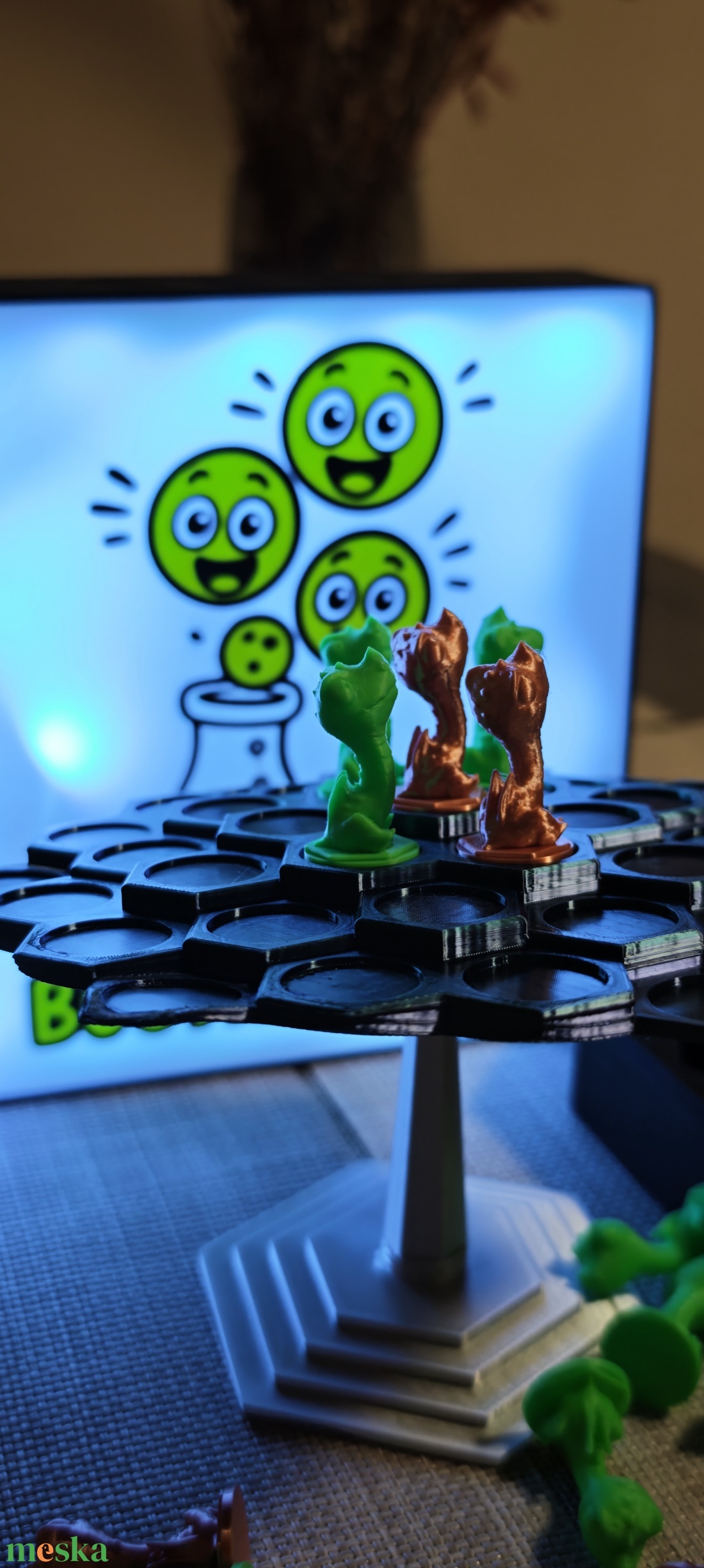 Ügyességi társasjáték - játék & sport - táblajáték és kártyajáték - társasjátékok - dobókocka - Meska.hu