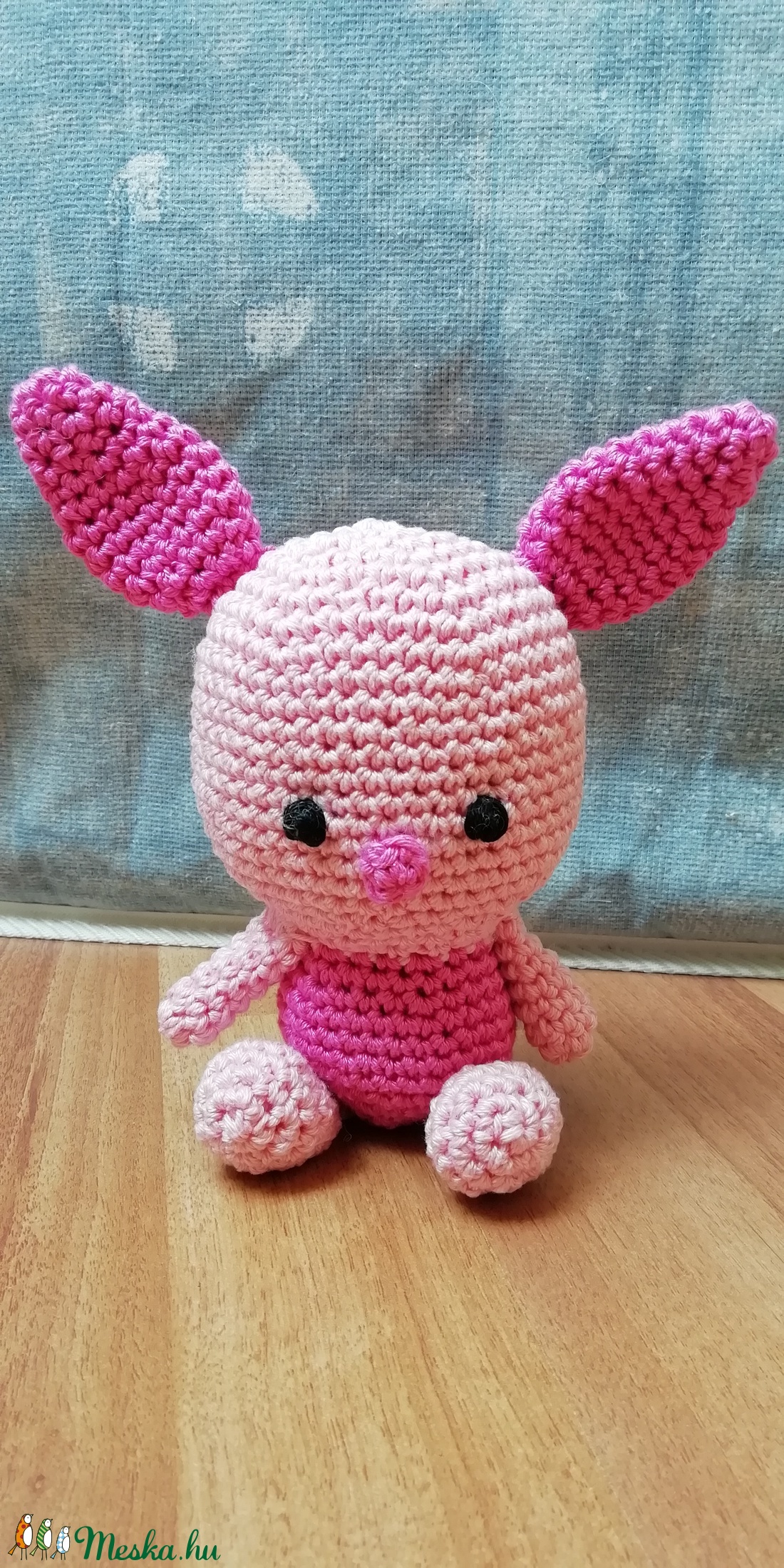 Horgolt Malacka - játék & sport - plüssállat & játékfigura - malac - Meska.hu