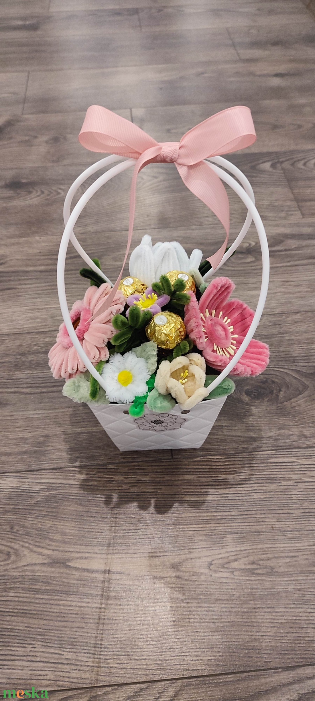 Zsenília virág box - otthon & életmód - virágdekoráció - virágok - virágbox - Meska.hu