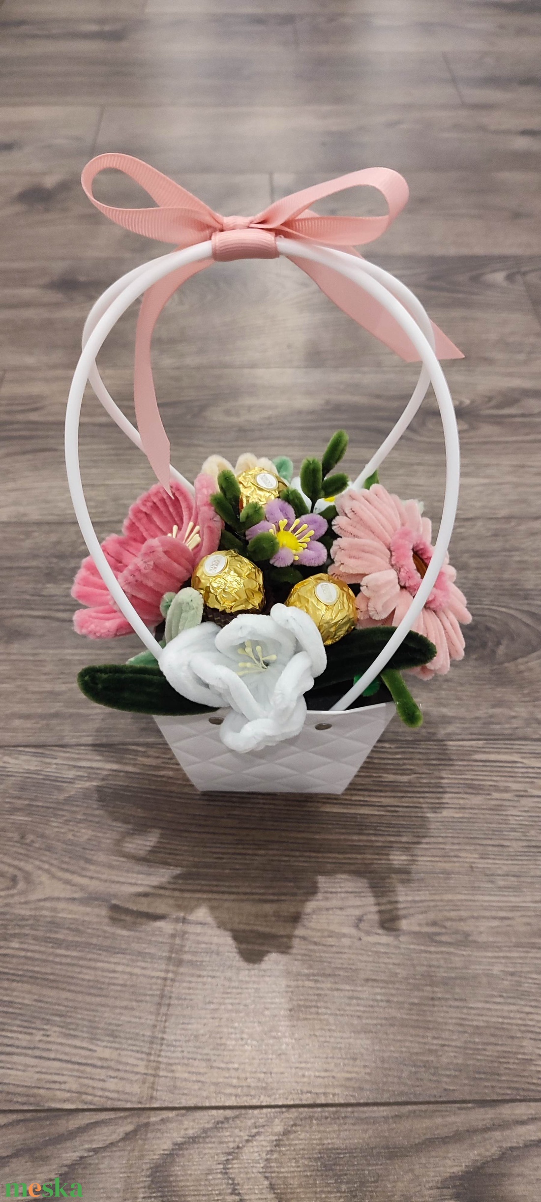 Zsenília virág box - otthon & életmód - virágdekoráció - virágok - virágbox - Meska.hu