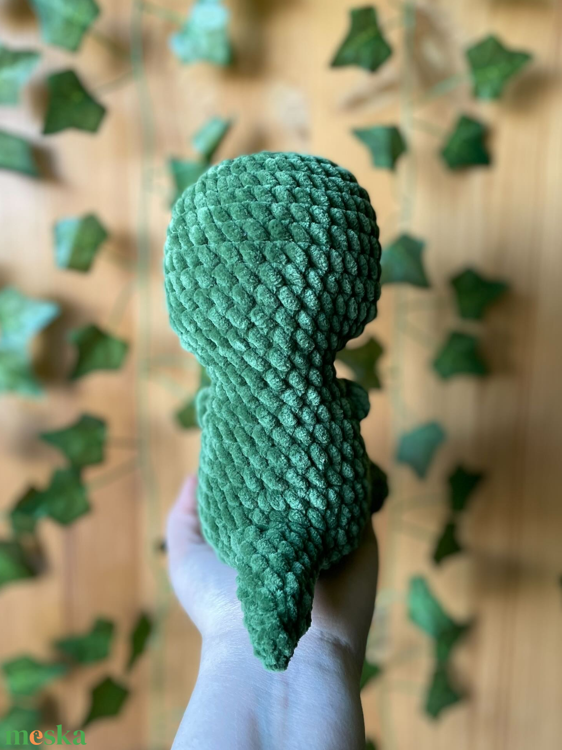 Horgolt plüss dinó - játék & sport - plüssállat & játékfigura - plüss dínók - Meska.hu