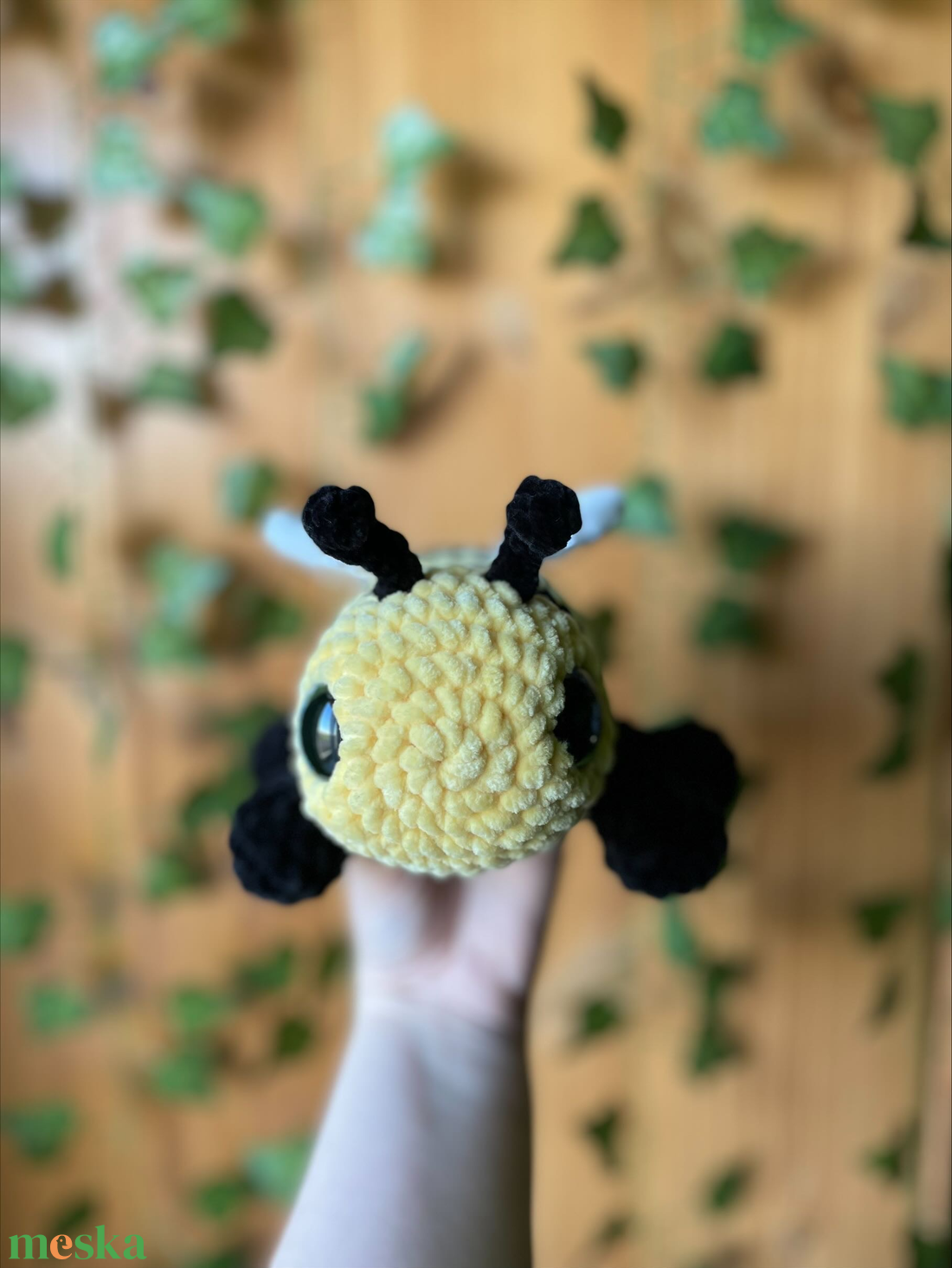 Horgolt plüss méhecske - játék & sport - plüssállat & játékfigura - más figura - Meska.hu