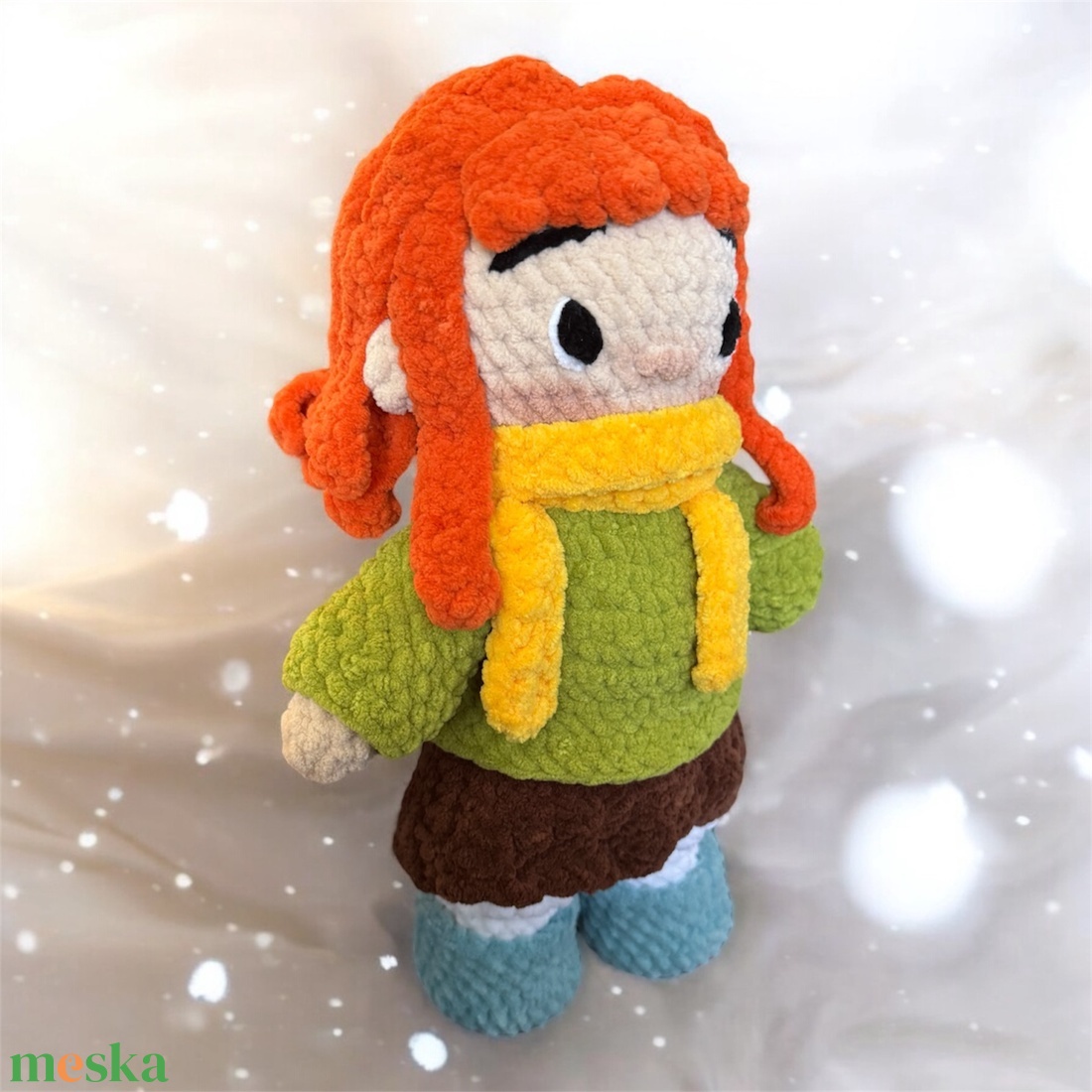 Horgolt téli ruhás kislány (amigurumi) - játék & sport - plüssállat & játékfigura - ember - Meska.hu Horgolt téli ruhás kislány (amigurumi) - játék & sport - plüssállat & játékfigura - ember - Meska.hu
