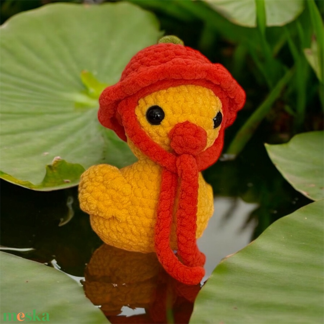 Horgolt narancs kalapos kacsa (amigurumi) - játék & sport - plüssállat & játékfigura - más figura - Meska.hu Horgolt narancs kalapos kacsa (amigurumi) - játék & sport - plüssállat & játékfigura - más figura - Meska.hu