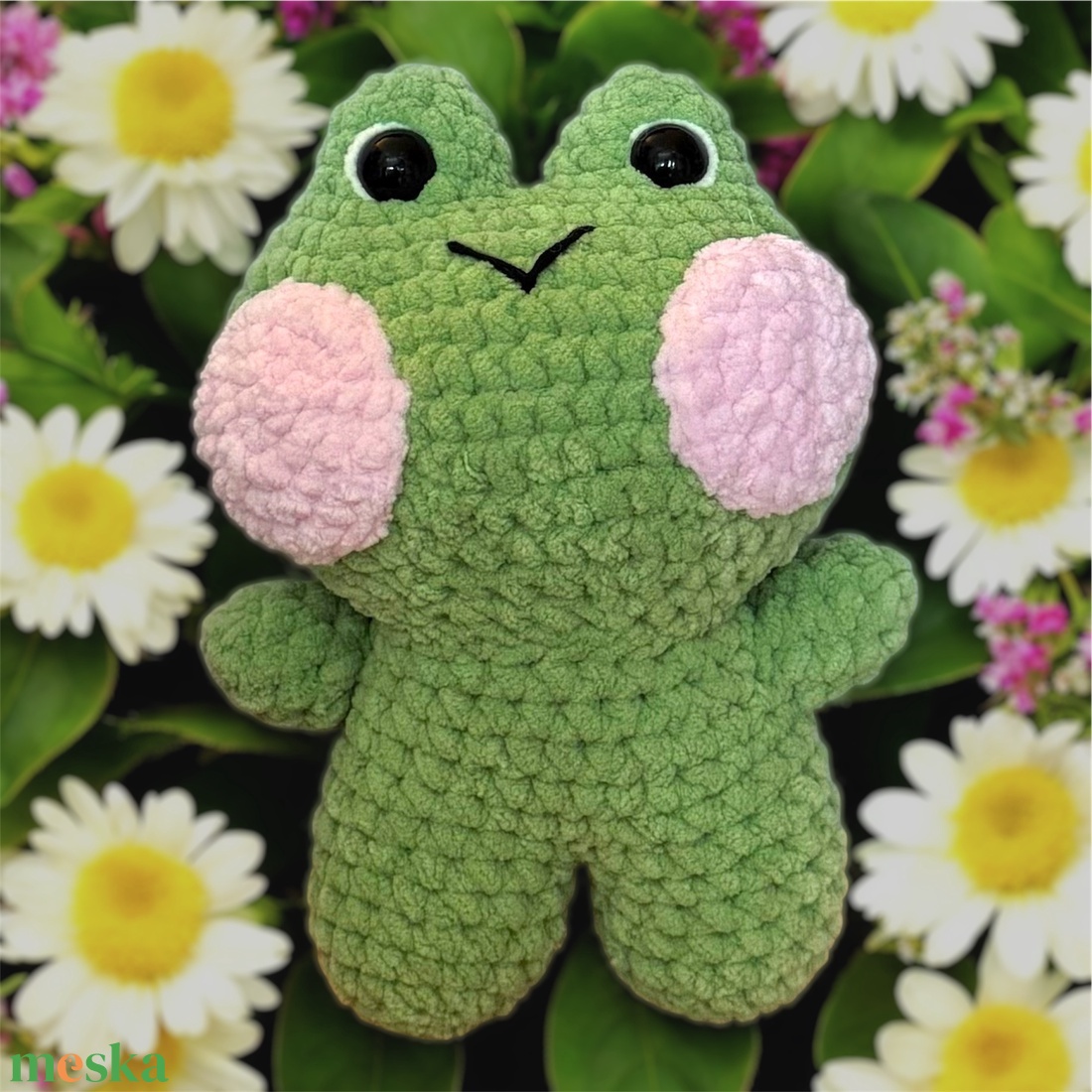 Horgolt álló béka (amigurumi) - játék & sport - plüssállat & játékfigura - béka - Meska.hu Horgolt álló béka (amigurumi) - játék & sport - plüssállat & játékfigura - béka - Meska.hu