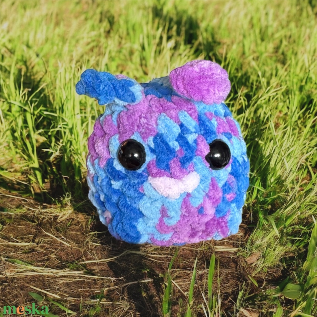 Horgolt mini nyuszi (amigurumi) - játék & sport - plüssállat & játékfigura - nyuszi - Meska.hu