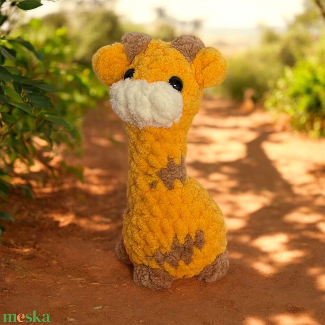 Horgolt mini zsiráf (amigurumi) - játék & sport - plüssállat & játékfigura - más figura - Meska.hu Horgolt mini zsiráf (amigurumi) - játék & sport - plüssállat & játékfigura - más figura - Meska.hu