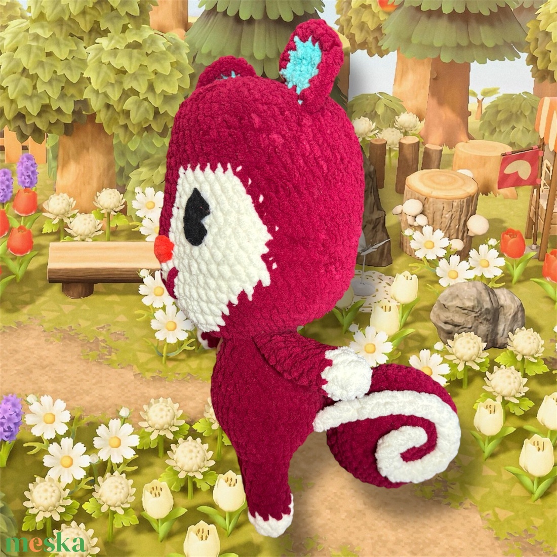 Horgolt Poppy mókus - Animal Crossing (amigurumi) - játék & sport - plüssállat & játékfigura - más figura - Meska.hu Horgolt Poppy mókus - Animal Crossing (amigurumi) - játék & sport - plüssállat & játékfigura - más figura - Meska.hu