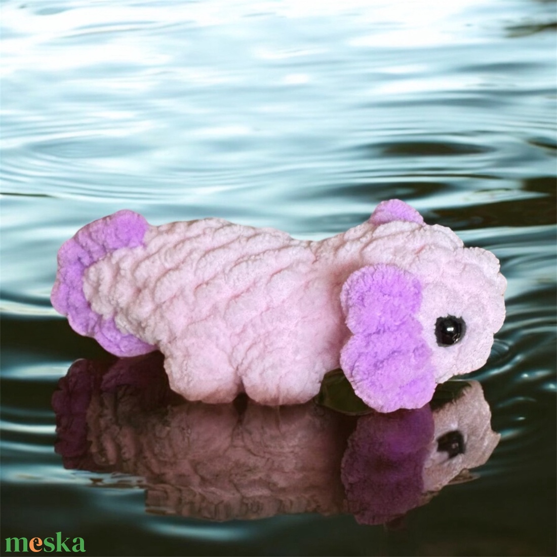 Horgolt pink mini axolotl (amigurumi) - játék & sport - plüssállat & játékfigura - más figura - Meska.hu Horgolt pink mini axolotl (amigurumi) - játék & sport - plüssállat & játékfigura - más figura - Meska.hu