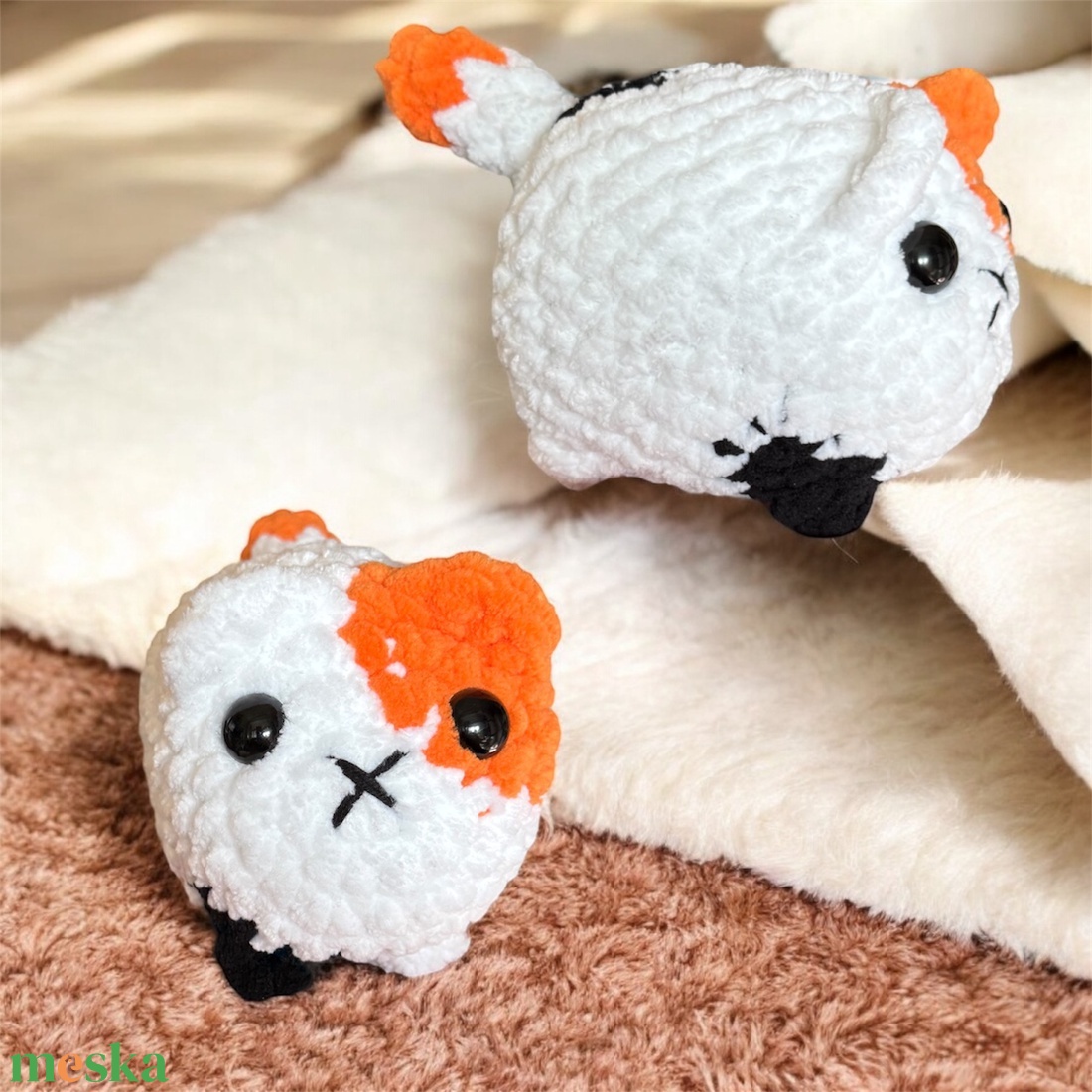 Horgolt kis cica (amigurumi) - játék & sport - plüssállat & játékfigura - cica - Meska.hu Horgolt kis cica (amigurumi) - játék & sport - plüssállat & játékfigura - cica - Meska.hu