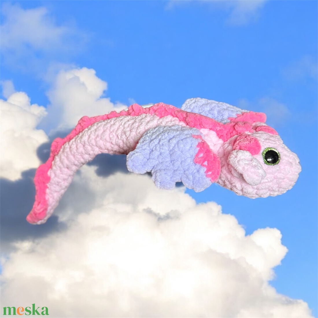 Horgolt mini sárkány (amigurumi) - játék & sport - plüssállat & játékfigura - más figura - Meska.hu Horgolt mini sárkány (amigurumi) - játék & sport - plüssállat & játékfigura - más figura - Meska.hu