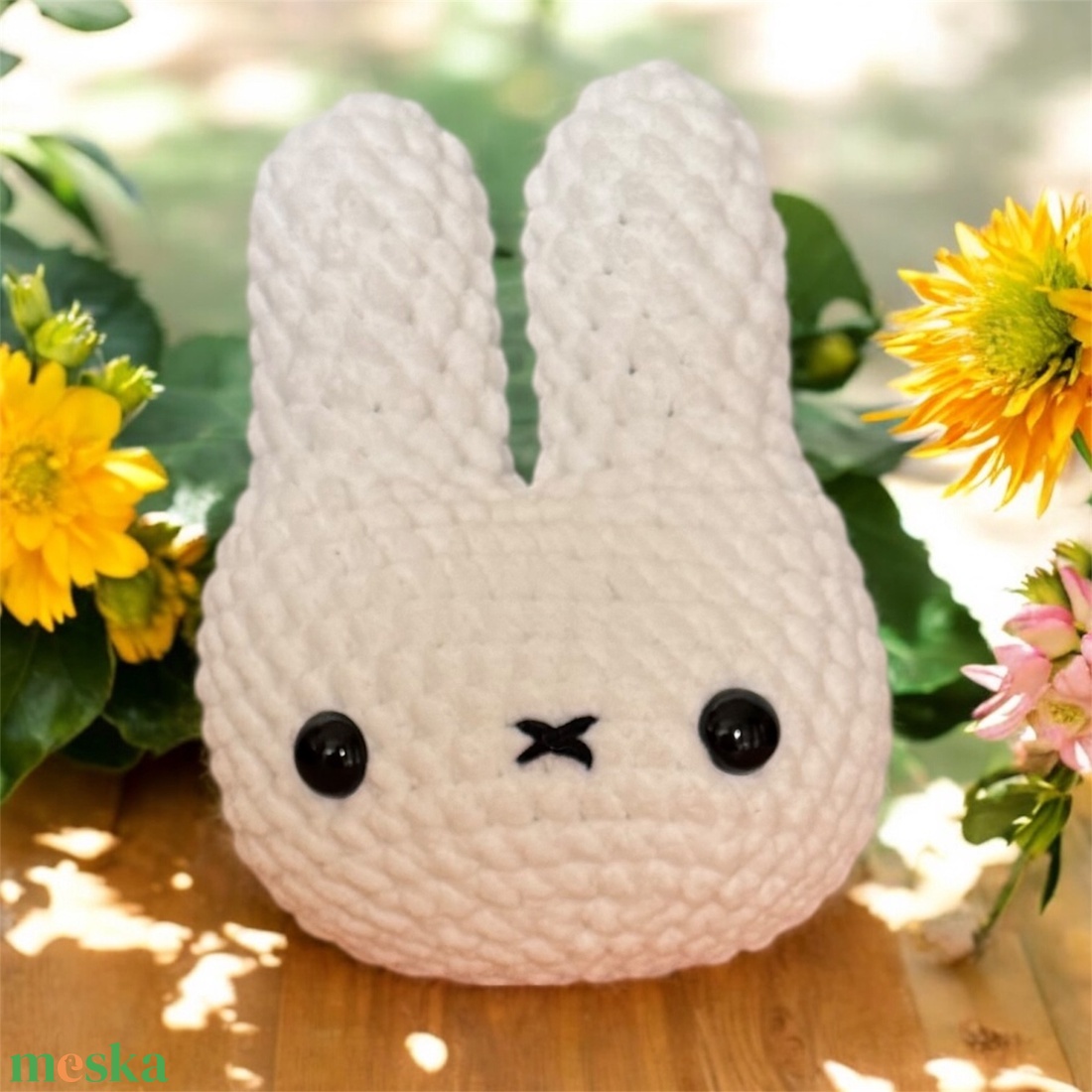 Horgolt nyuszifej (amigurumi) - játék & sport - plüssállat & játékfigura - nyuszi - Meska.hu Horgolt nyuszifej (amigurumi) - játék & sport - plüssállat & játékfigura - nyuszi - Meska.hu