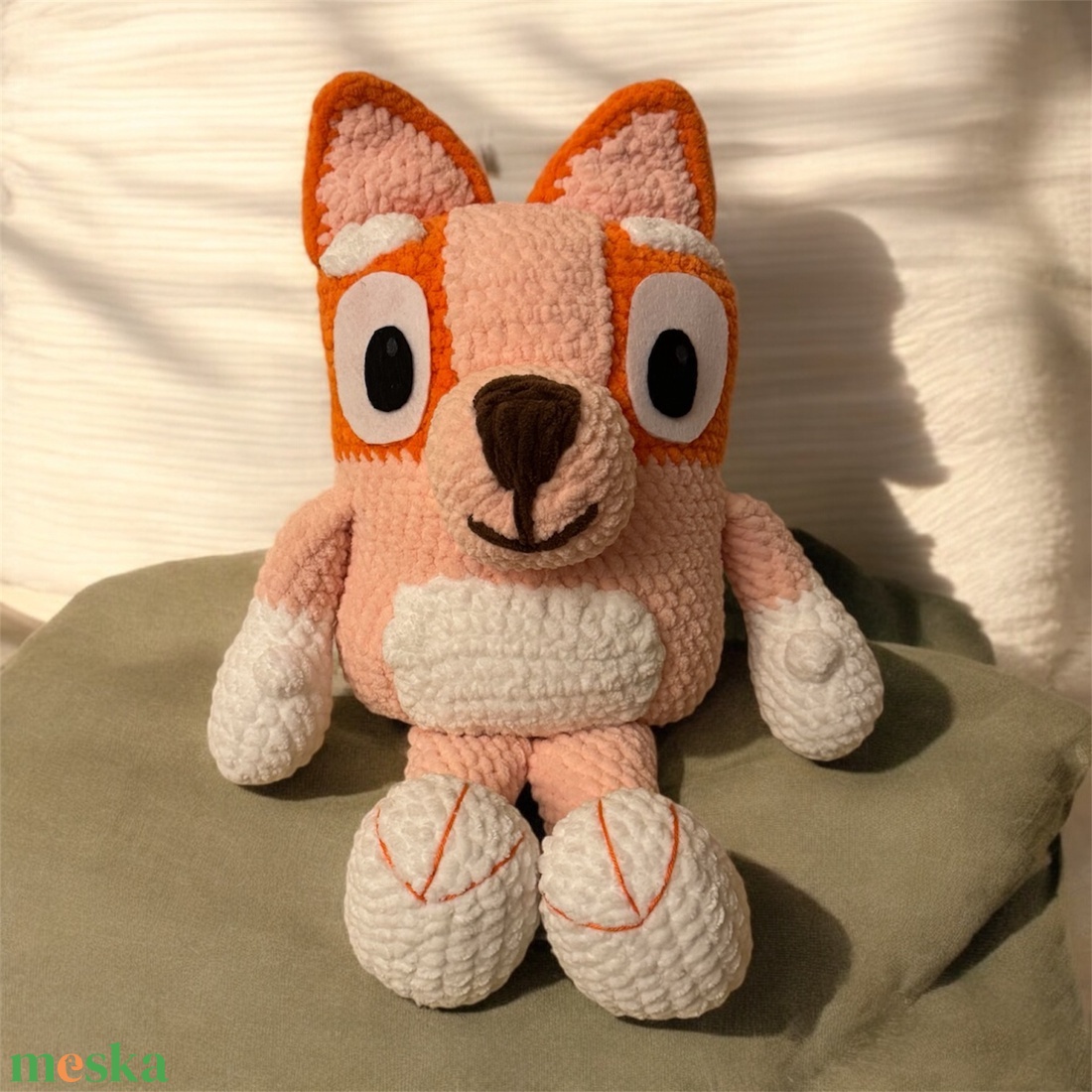 Horgolt Bingo kutyus (amigurumi) - játék & sport - plüssállat & játékfigura - kutya - Meska.hu Horgolt Bingo kutyus (amigurumi) - játék & sport - plüssállat & játékfigura - kutya - Meska.hu