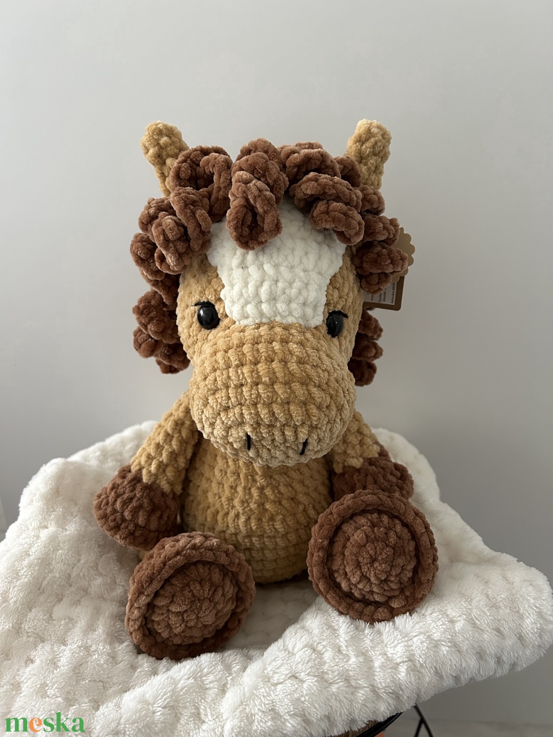 Horgolt lovacska - játék & sport - plüssállat & játékfigura - ló - Meska.hu