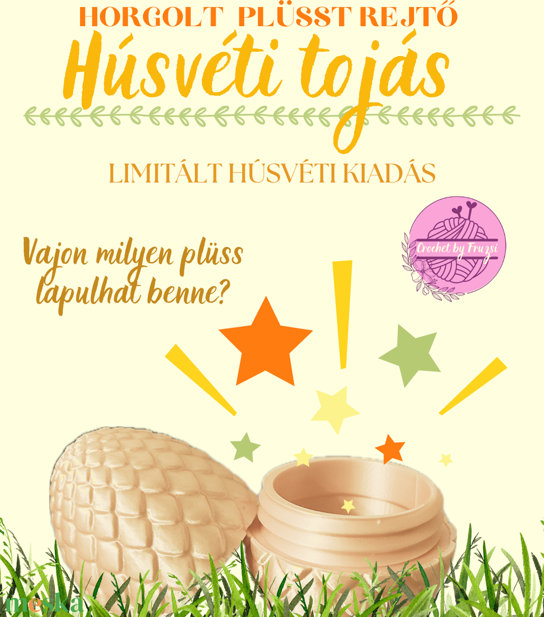 Húsvéti horgolt plüssök tojásban - játék & sport - plüssállat & játékfigura - más figura - Meska.hu