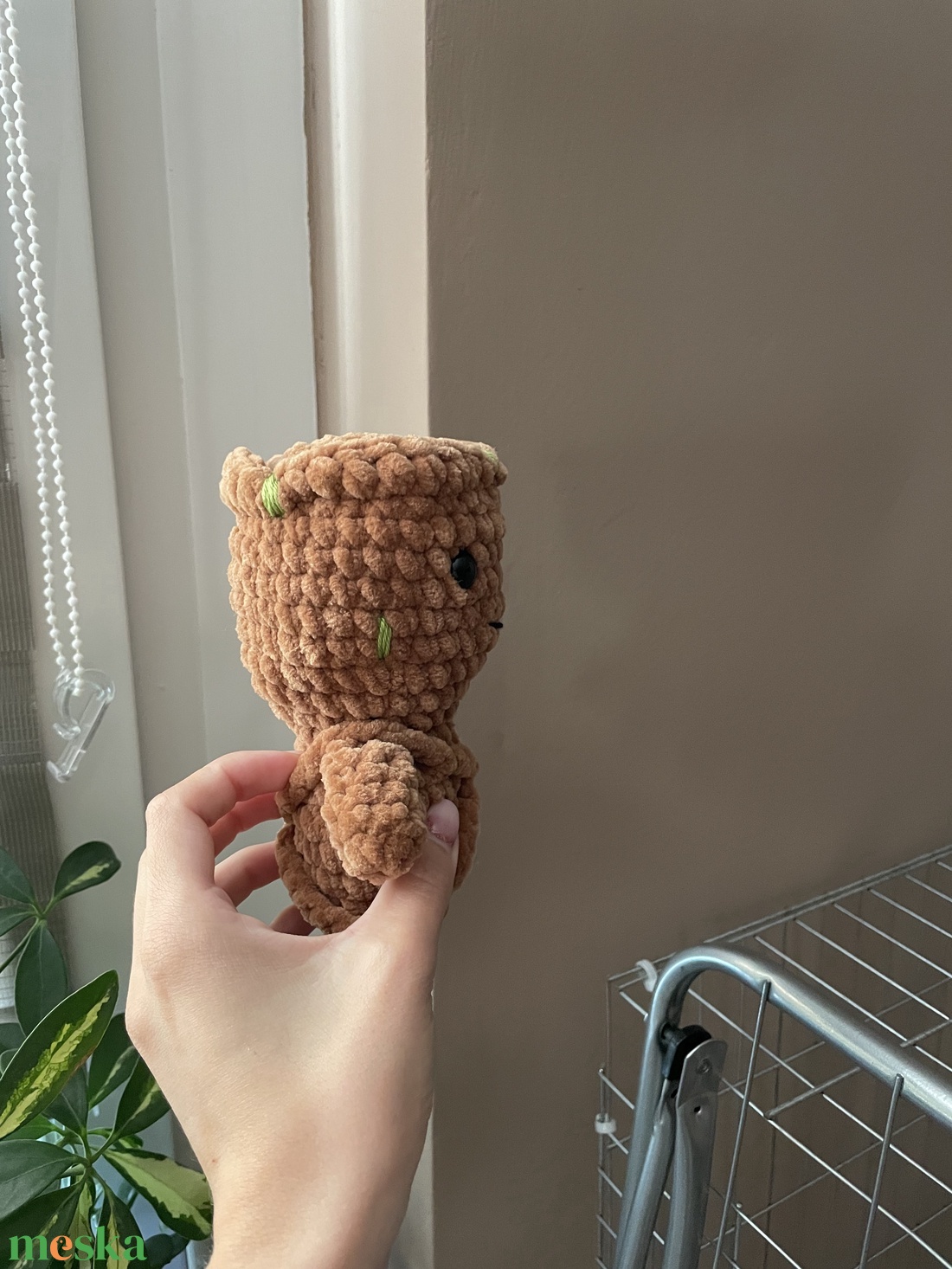 Horgolt plüss Groot - játék & sport - plüssállat & játékfigura - plüss mesefigurák - Meska.hu