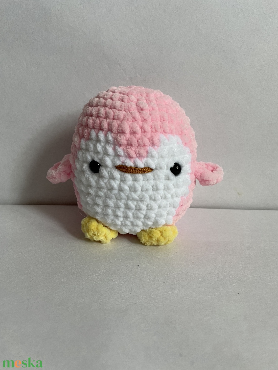 Horgolt plüss pingvin - játék & sport - plüssállat & játékfigura - más figura - Meska.hu