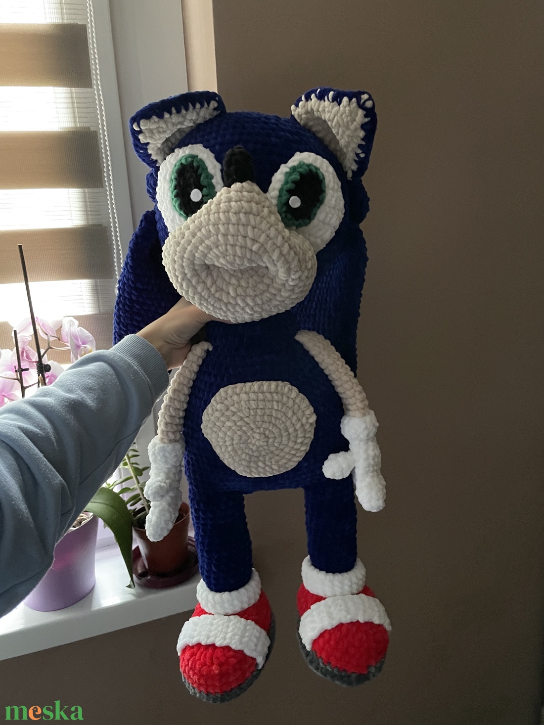 Horgolt plüss Sonic sündisznó - játék & sport - plüssállat & játékfigura - süni - Meska.hu Horgolt plüss Sonic sündisznó - játék & sport - plüssállat & játékfigura - süni - Meska.hu