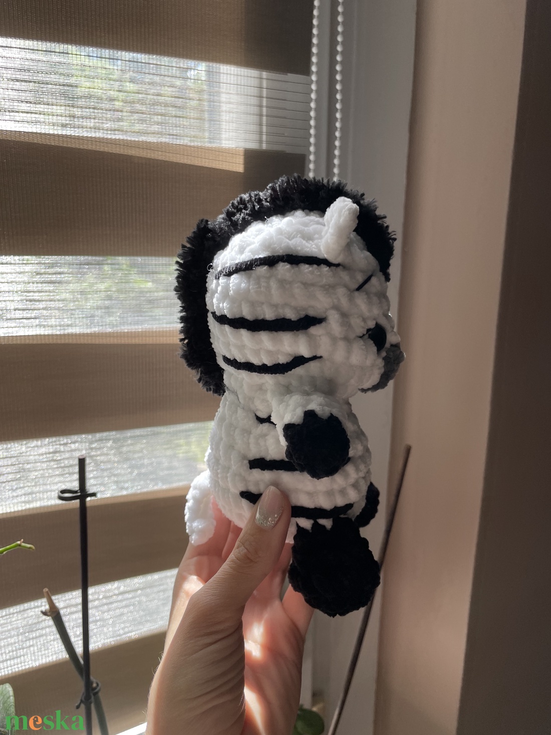 Horgolt plüss kicsi zebra - játék & sport - plüssállat & játékfigura - más figura - Meska.hu Horgolt plüss kicsi zebra - játék & sport - plüssállat & játékfigura - más figura - Meska.hu