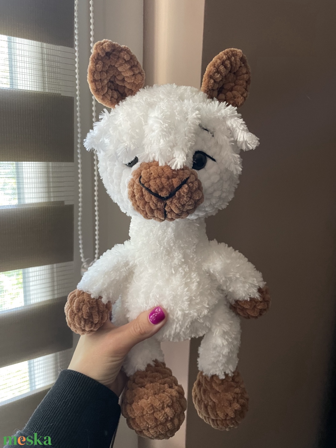 Horgolt plüss láma - játék & sport - plüssállat & játékfigura - más figura - Meska.hu