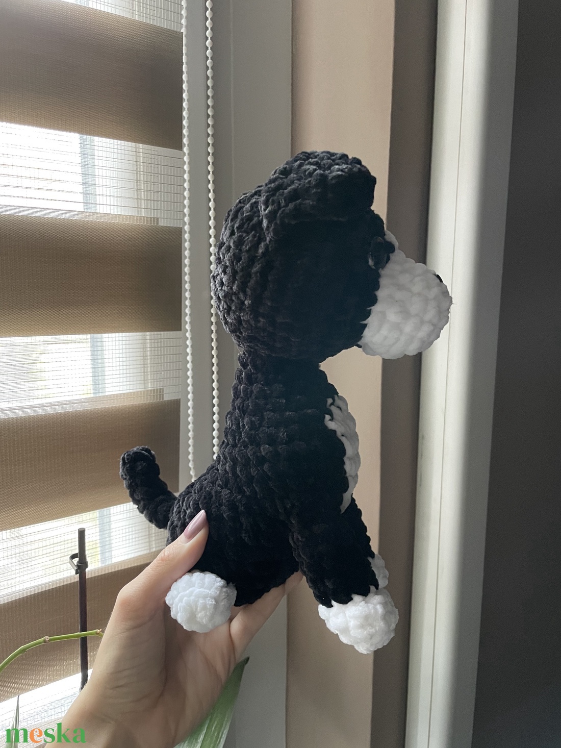 Horgolt plüss kutya - játék & sport - plüssállat & játékfigura - kutya - Meska.hu